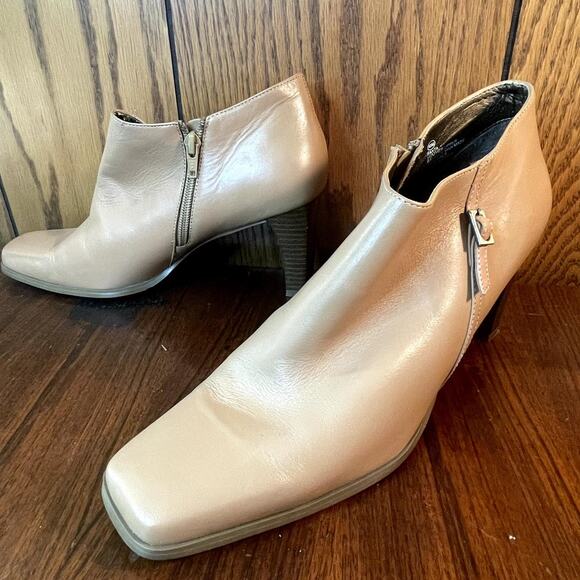 Markon booties size 10M Fanta Leather side zip - Picture 5 of 10